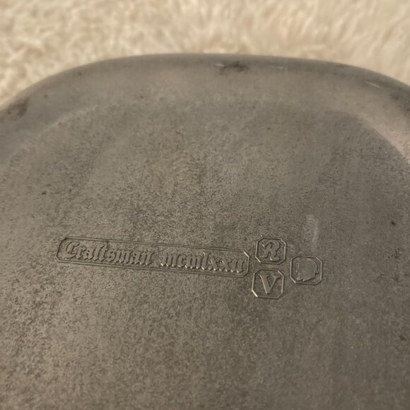 Craftsman Pewter 9-1/4" x 6-1/4" Give Us This Day Our Daily Bread Tray - Picture 5 of 5